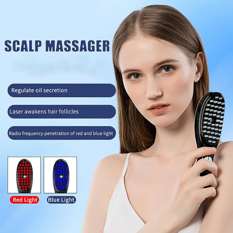 Steam Hair Comb 3D Massager