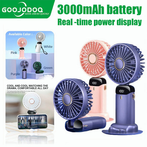 Foldable USB Neck Hanging Fan